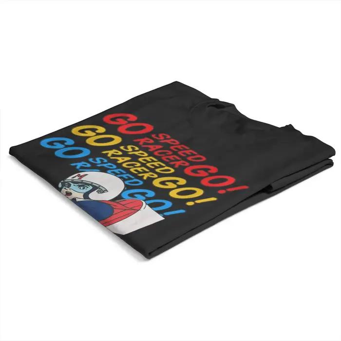 GO SPEED-T-Shirt pour Homme Édition Limitée Cadeau Parfait Love Speed Racer Dessin Animé Années 80 Manga Japonais 100%Coton Imprimé