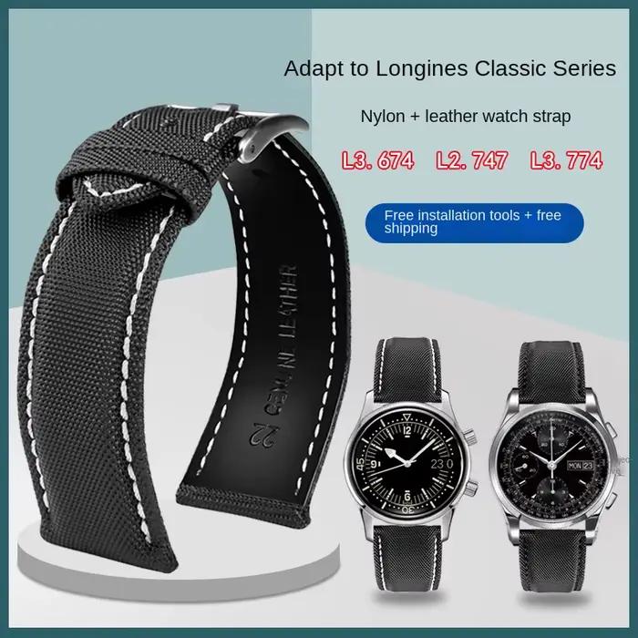 Bracelet de montre Longines Heritage Series pour homme