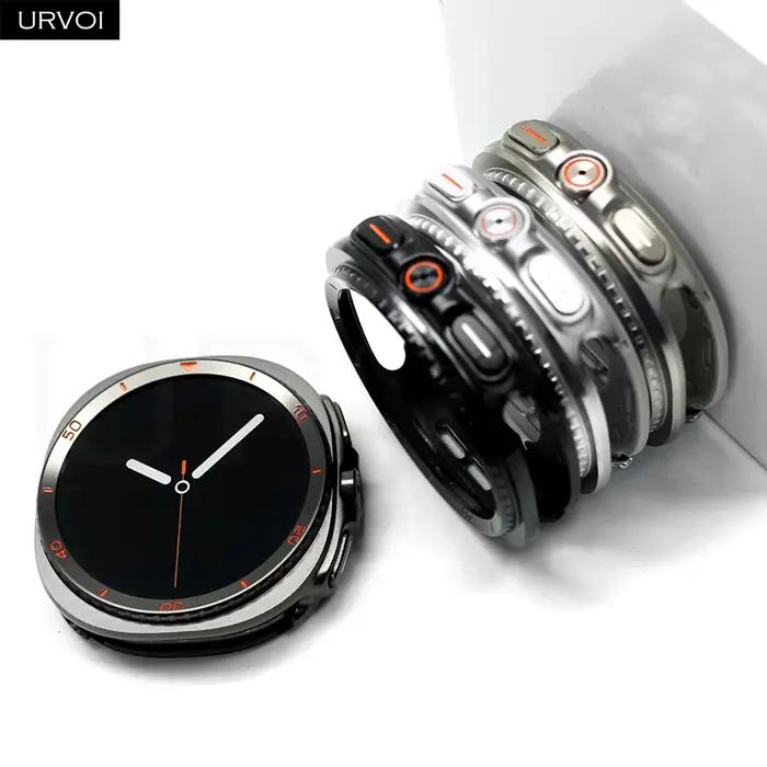 URVOI – coque en métal classique pour Galaxy Watch 8