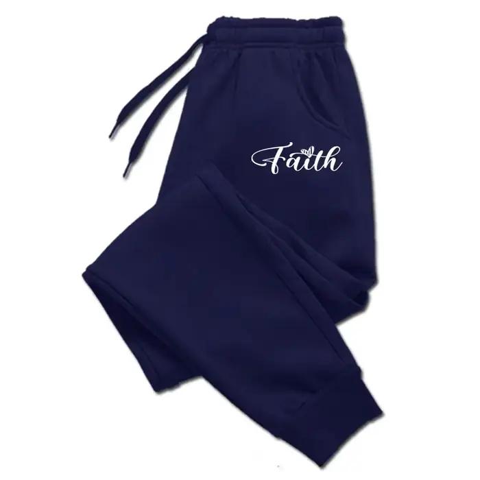 Pantalon de jogging long en molleton pour femme