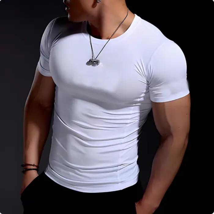 T-shirt de compression à manches courtes pour homme