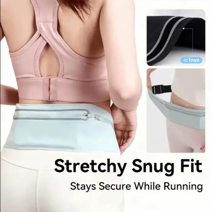 Ceinture de course, sac banane de sport haute capacité