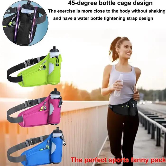 Sac banane avec porte-bouteille d'eau