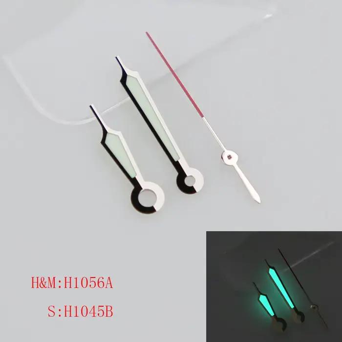 1056 nouveau Design Super C3 vert lumineux ajustement Seiko NH34 35 36 38 70 mouvement automatique SKX007 aiguilles de montre