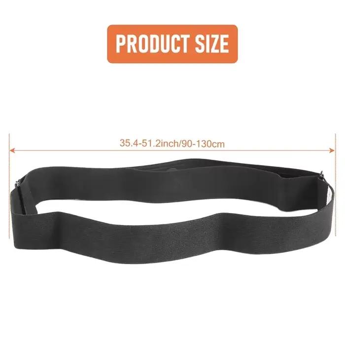 Sangle de ceinture pectorale pour Polar Wahoo Garmin pour le sport moniteur de fréquence cardiaque sans fil