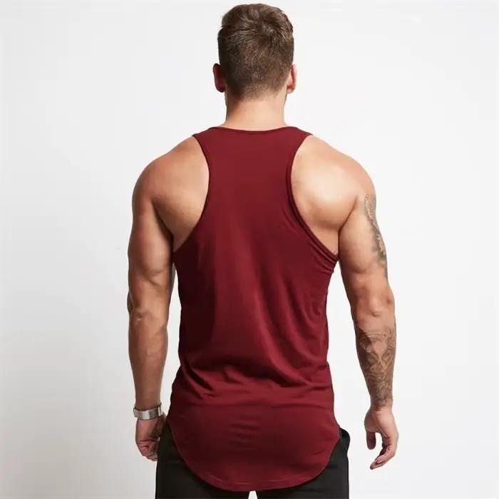 Gilet de sport d'été en coton pour hommes