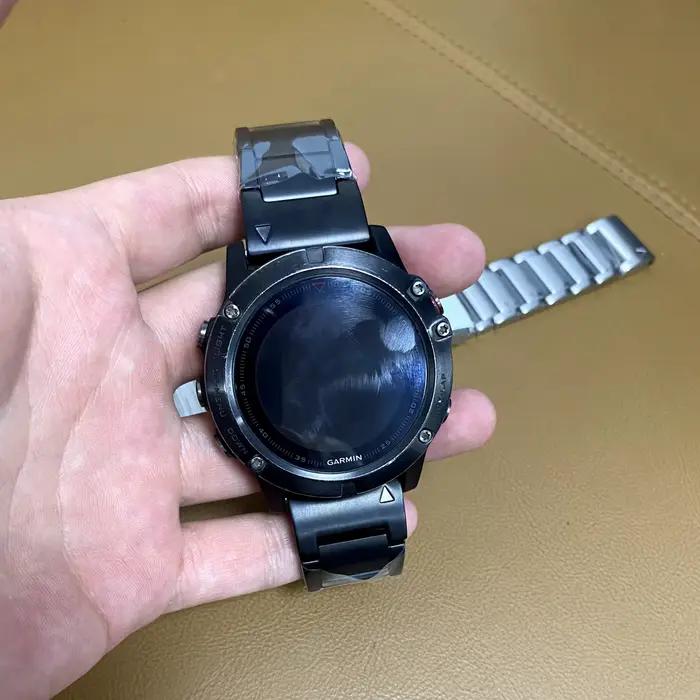 Runcool-Sangles en titane Quickfit pour bracelet Garmin