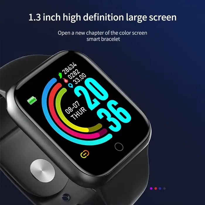 Montre connectée multifonctionnelle pour hommes et femmes