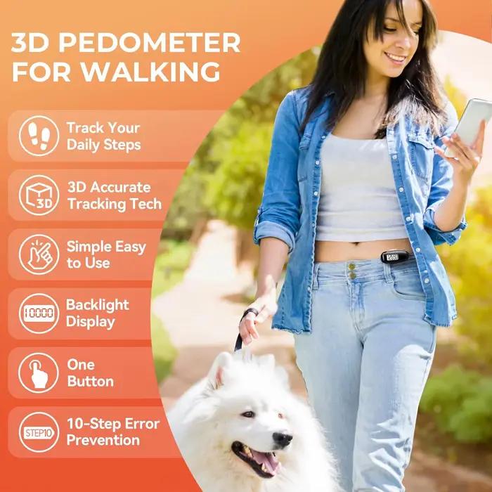 Podomètre 3D pour la marche