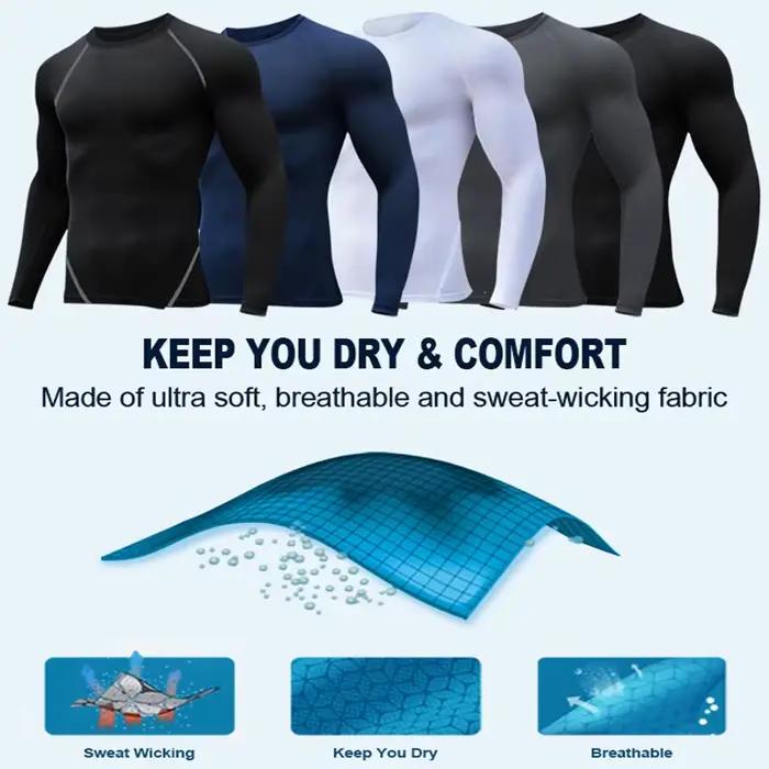 T-shirt à manches longues pour homme