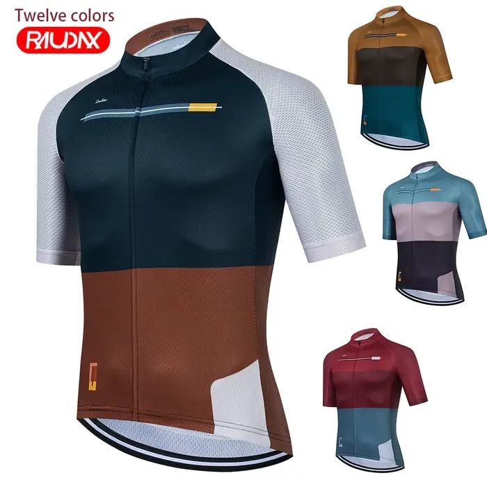 Vêtements de cyclisme hommes Raudax 2025 manches courtes Ropa Ciclismo été maillot