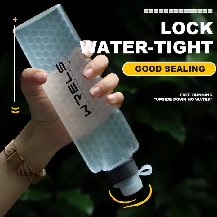 Bouteille d'eau de sport incurvée améliorée à prise facile