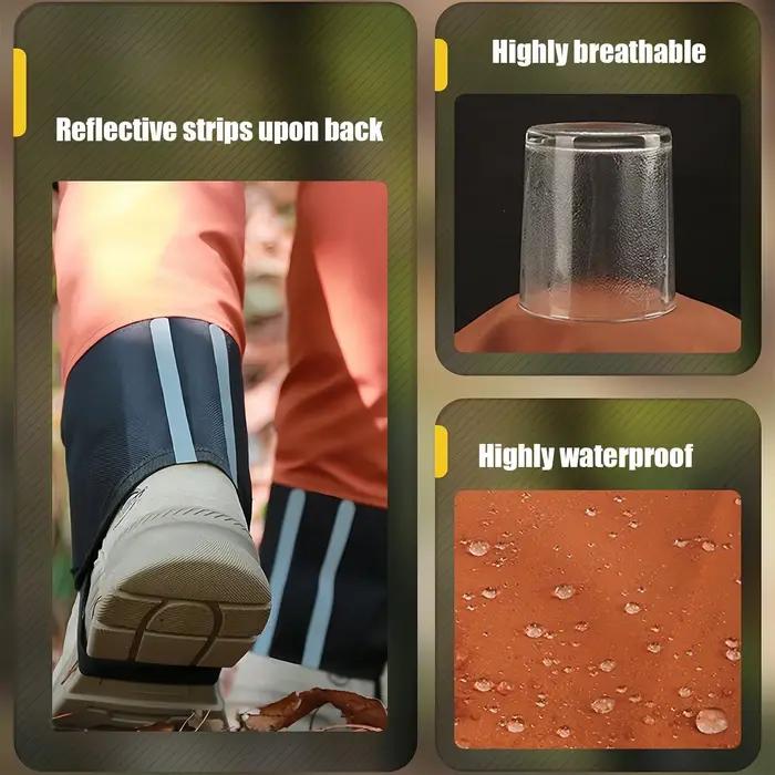 Guêtres imperméables pour la randonnée