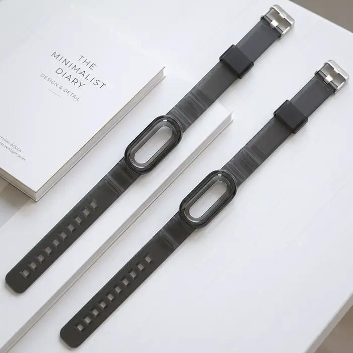 Étui intégré + bracelet pour Google Watch Fitbit Air Glacier