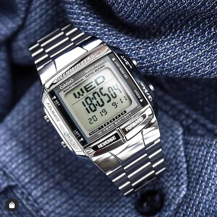 Casio montre pour hommes top marque de luxe ensemble étanche classique vintage petits pépites d'argent relogio masculino DB-360-1A