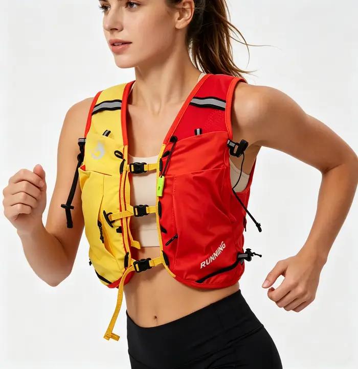 Sac à dos d'hydratation ultraléger 15L pour course à pied en extérieur
