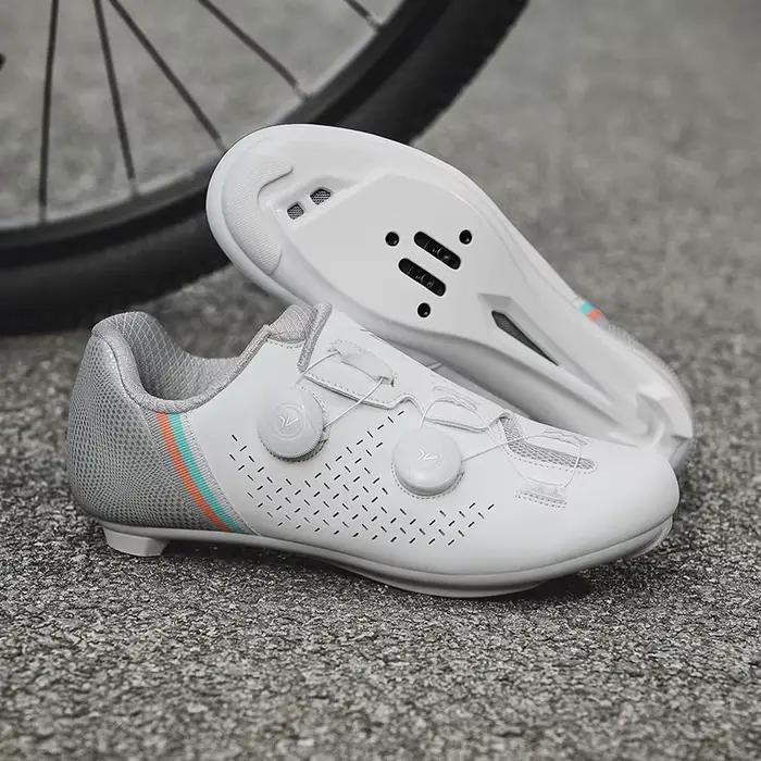 Chaussures de vélo ITMASZRE pour hommes chaussures de route à crampons antiblocage antidérapant confortables pour cyclisme et courses de montagne