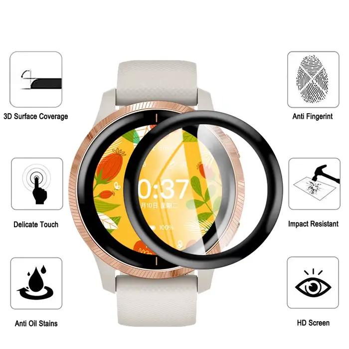 Film de protection transparent à bord souple incurvé 3D, couverture complète pour montre intelligente Polar Vantage V3, protecteur d'écran, accessoires intelligents