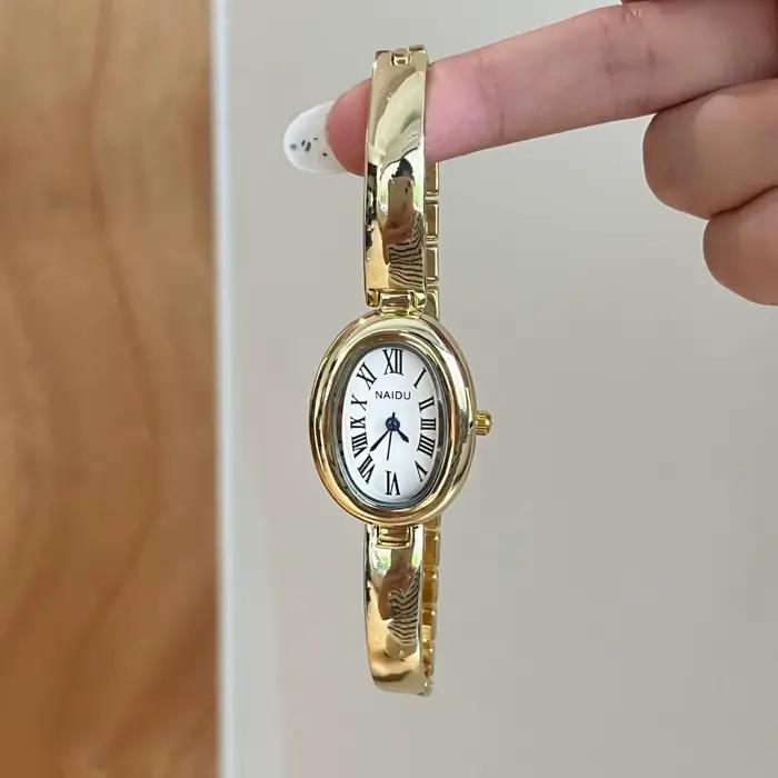 Nouvelle Montre Bracelet Ovale pour Femme 2026 – Élégante