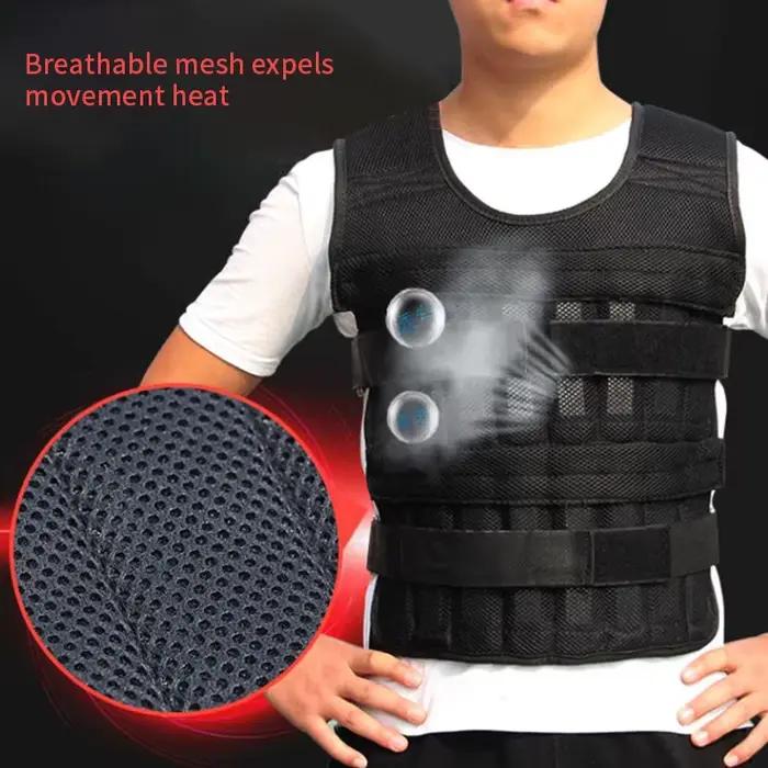 Veste d'entraînement de boxe à chargement réglable