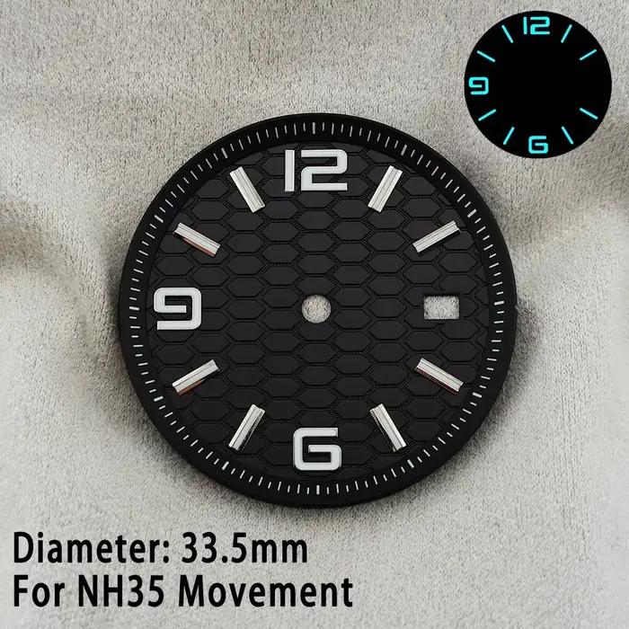  Cadran de montre pour hommes NH35 33