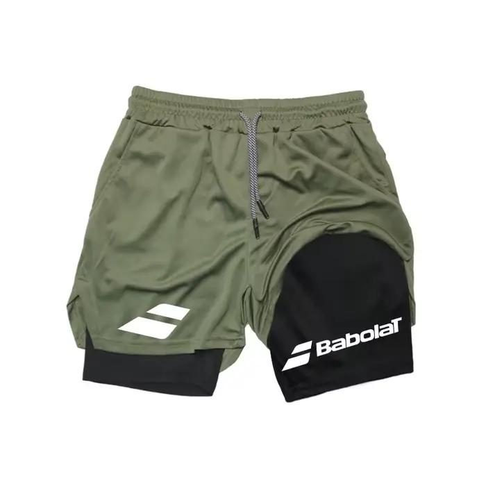 Shorts de sport 2-en-1 pour hommes