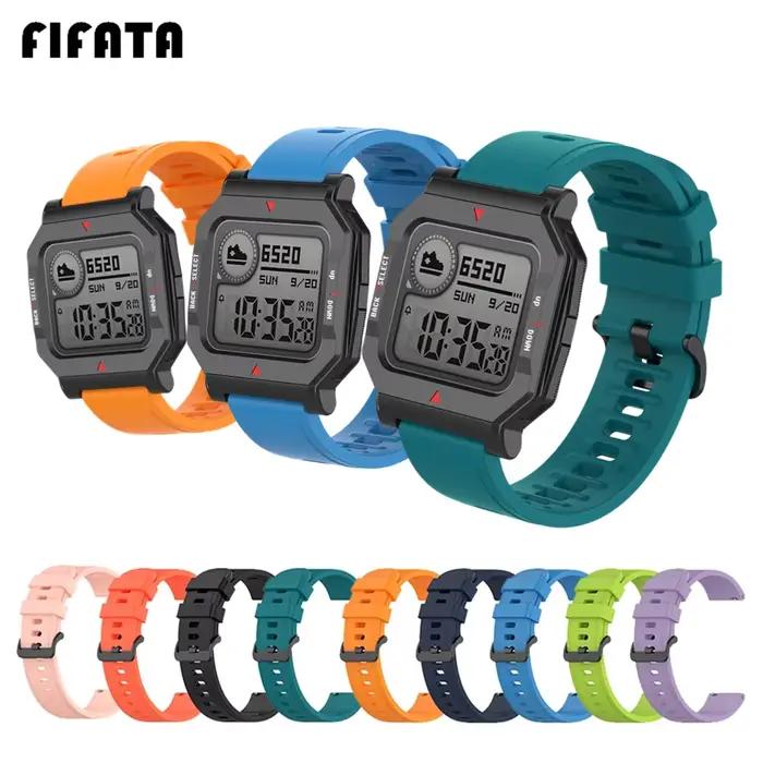 Ifata – Bracelet de rechange pour montre Xiaomi Amazfit Neo