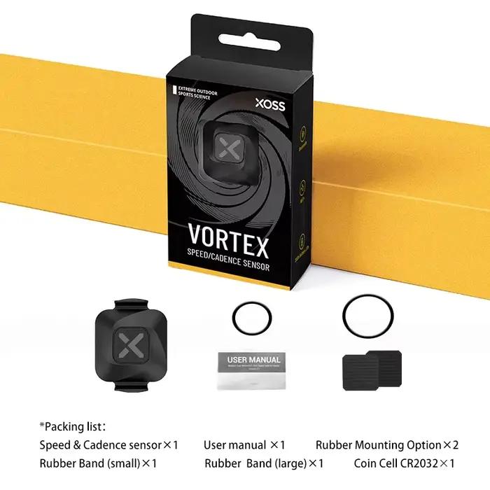 XOSS VORTEX capteur double Mode de vitesse et de Cadence ANT + ordinateur de cyclisme Compatible Bluetooth pour GARMIN