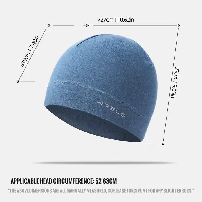 WRELS hiver casquette de cyclisme coupe-vent garder au chaud