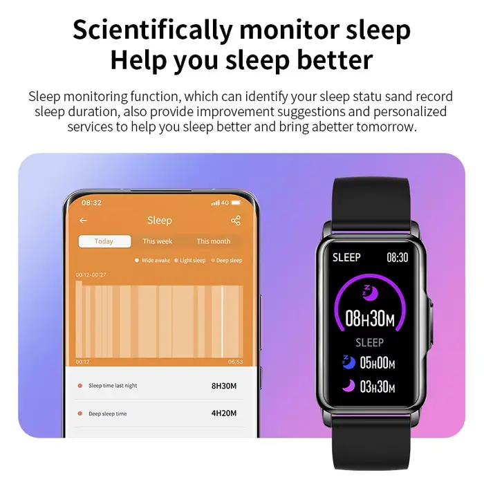 Bluetooth connecté téléphone montre intelligente femmes hommes musique Fitness sport Bracelet moniteur de sommeil homme