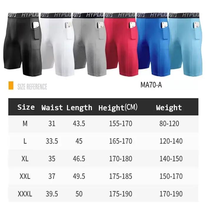 Short de course homme en polyester compressé pour entraînement sportif et récupération rapide occasions de course à pied et fitness