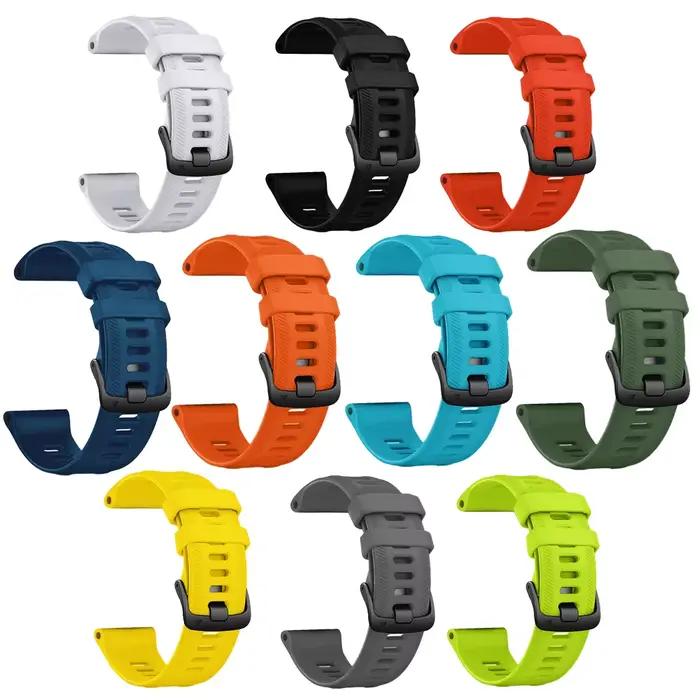 Bracelet de montre en silicone pour Garmin Forerunner