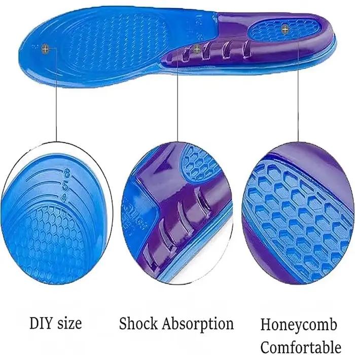 Semelles intérieures en Silicone GEL pour chaussures