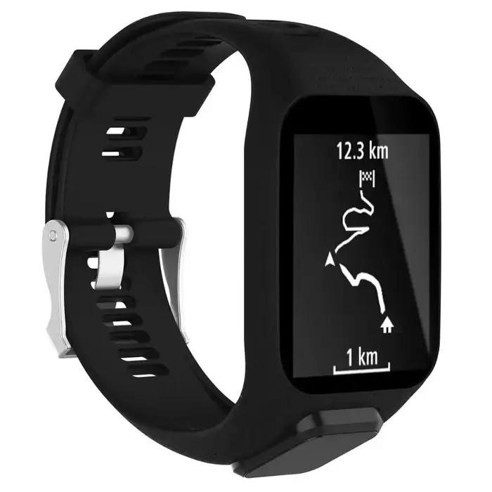 Bracelet de remplacement en silicone pour TomTom Runner 2 3 sportif pour homme et femme personnalisation de style occasionnelle et quotidienne