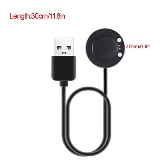 Adaptateur de charge rapide pour montre intelligente T55 T55 Pro T500 Pro T500 Plus T500 chargeur USB câble de recharge facile à utiliser pour adultes occasionnels et quotidiennes