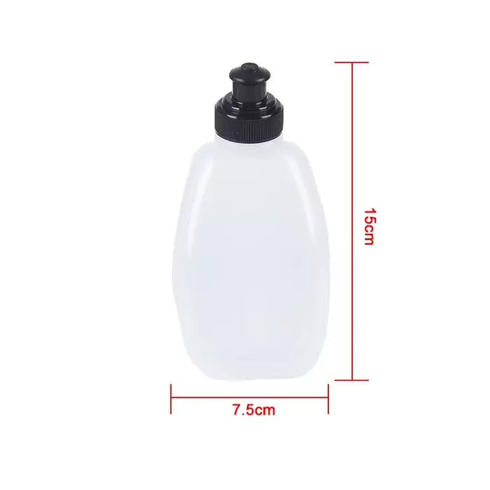 Bouteille d'eau de course en plastique pour le sport, sac de ceinture, 250ml