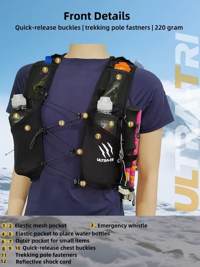 Sac à dos de course ULTRA-TRI Pack de gilet d'entraînement