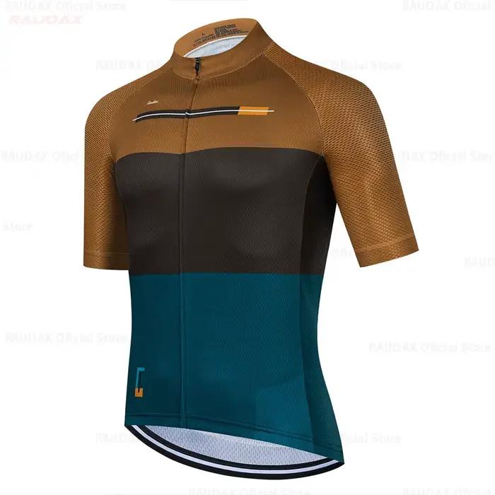 Vêtements de cyclisme hommes Raudax 2025 manches courtes Ropa Ciclismo été maillot