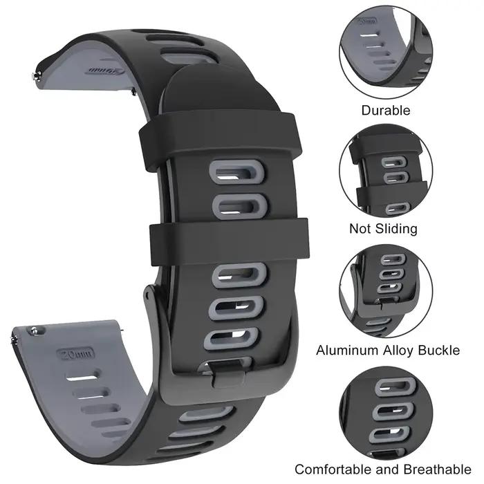 Pour COROS PACE 3 Bracelet de sport en caoutchouc