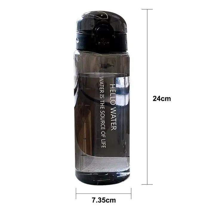 Bouteille d'eau transparente de sport 780ml