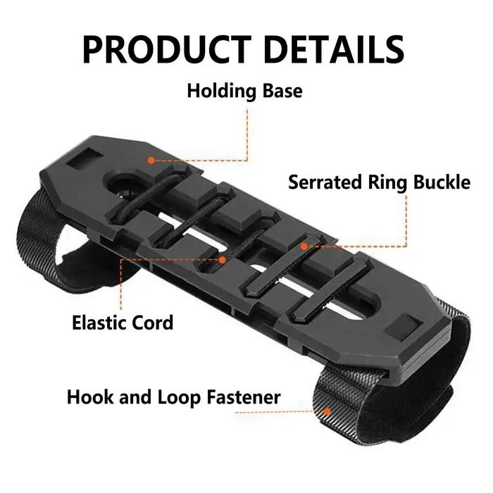Support de gel énergétique pour vélo stable avec boucles élastiques accessoire de cyclisme pour camping et activités de plein air pour femmes hommes adultes occasions quotidiennes et aventures
