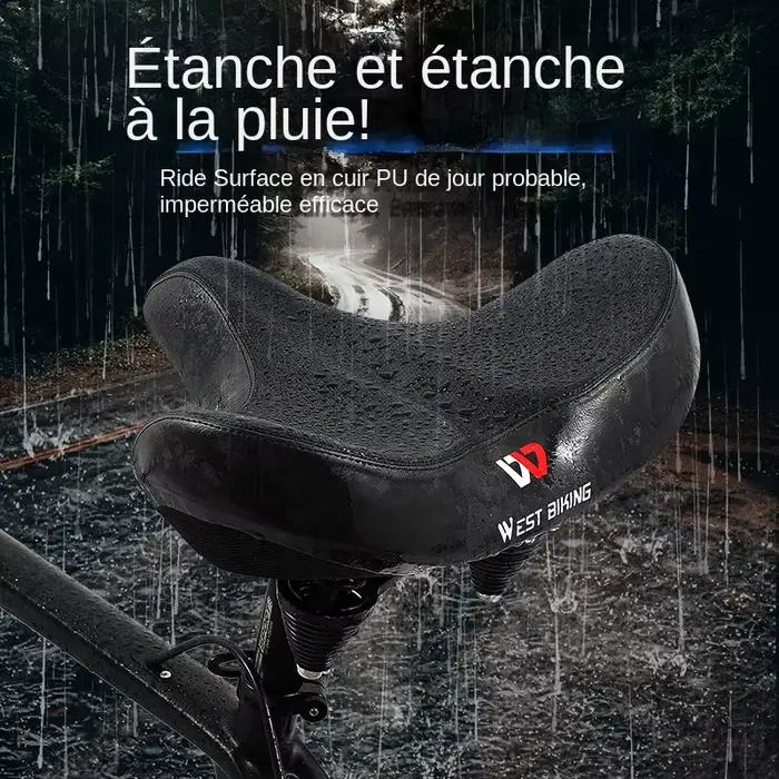 WEST BIKING – selle de vélo ergonomique et souple