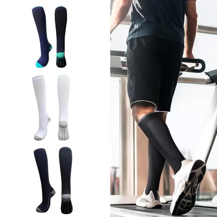 1 paire de chaussettes de compression pour femmes et hommes