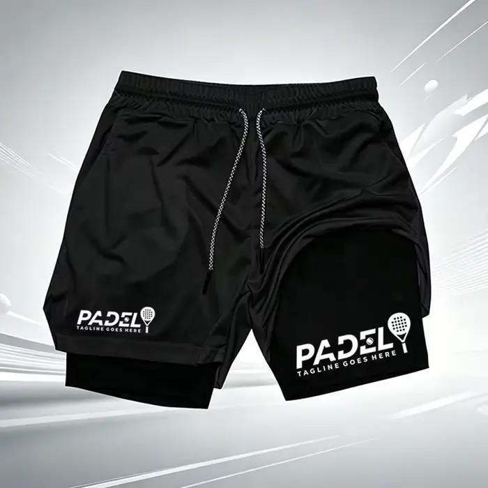 Shorts de performance 2-en-1 pour le padel