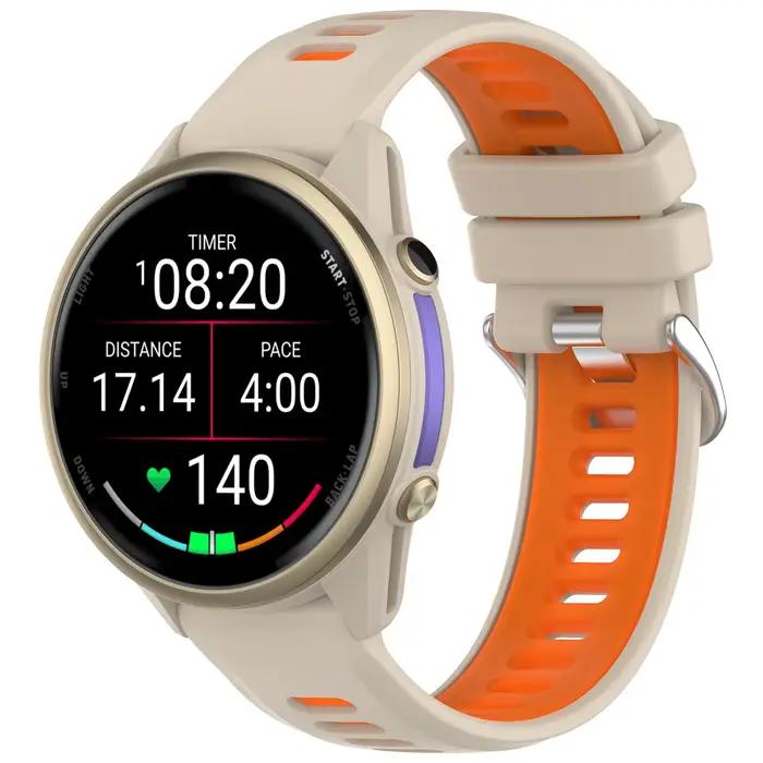Bracelet en Silicone officiel pour Garmin Forerunner 970 965 955 945 935 745