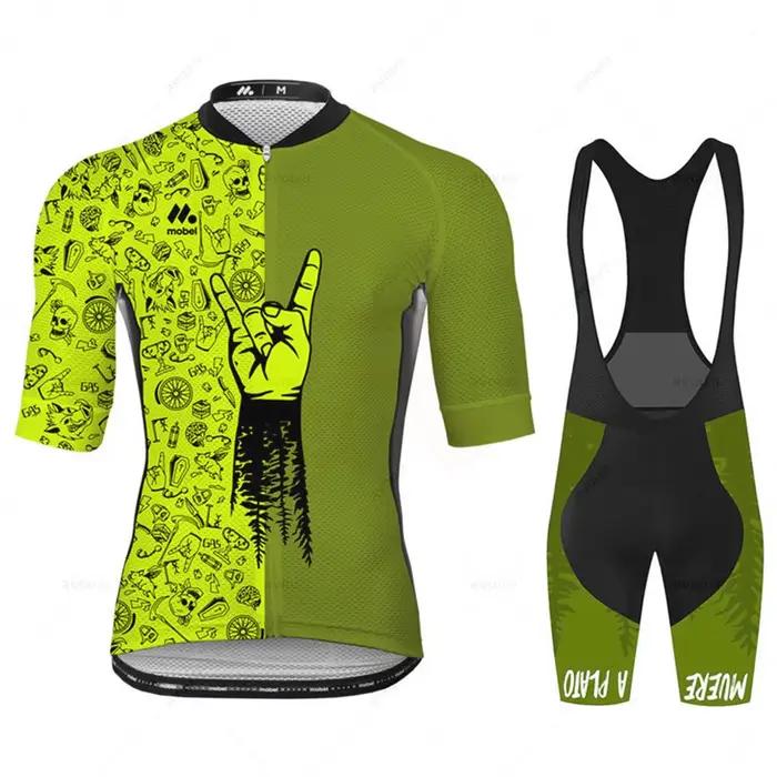 Ensemble de maillot de cyclisme pour homme