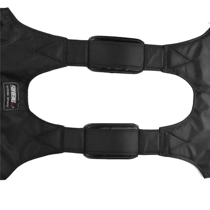 Gilet d'exercice réglable en verre lesté durable