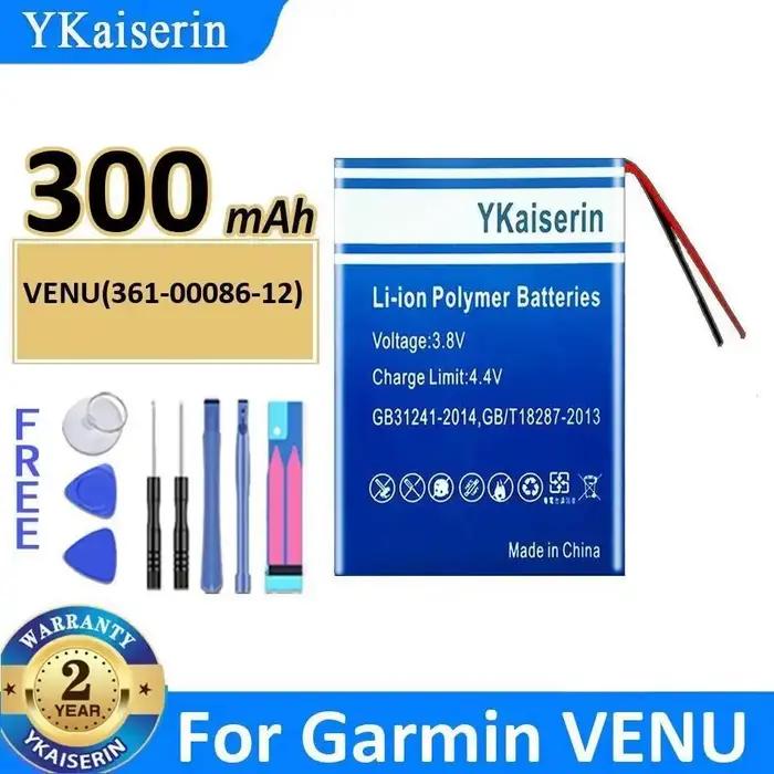 Batterie de montre fiable Power Venu 361-00086-12 300Mah pour Garmin