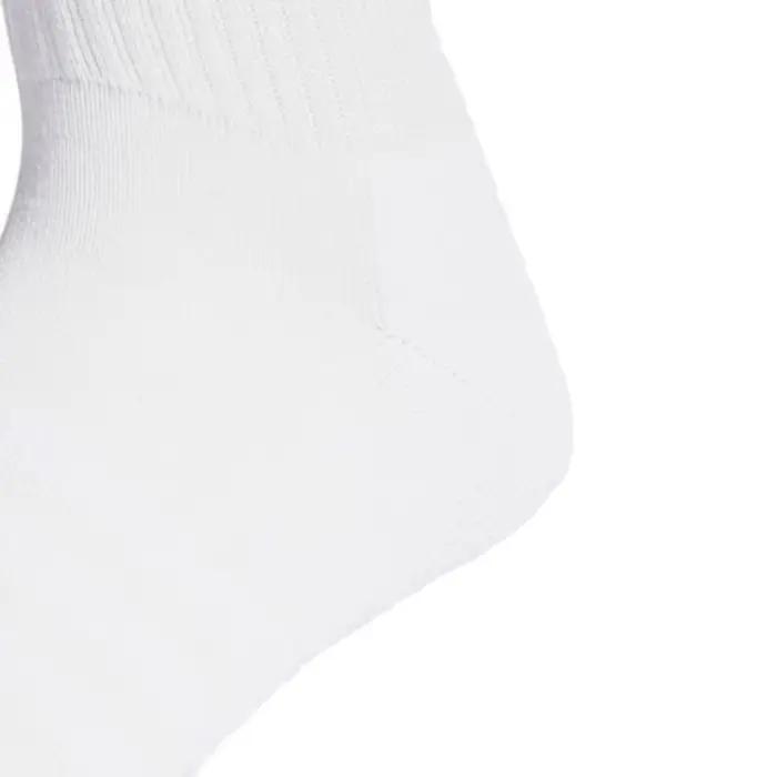 Chaussettes de sport Adidas pour hommes et femmes - Pack de 3 : rouge néon