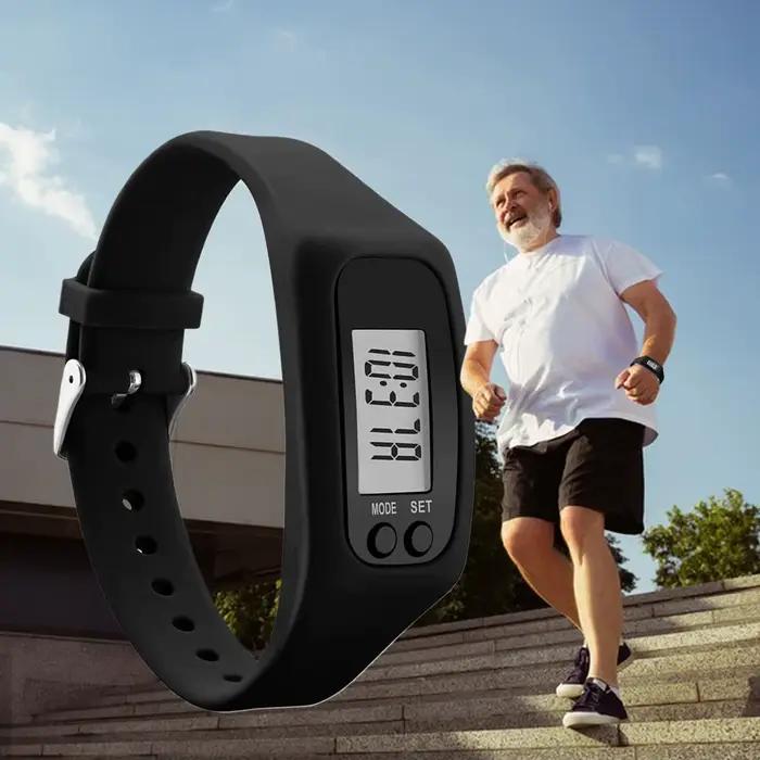 Bracelet podomètre avec écran LCD